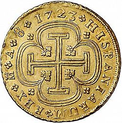 Large Reverse for 8 Escudos 1723 coin