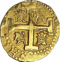Large Reverse for 8 Escudos 1727 coin