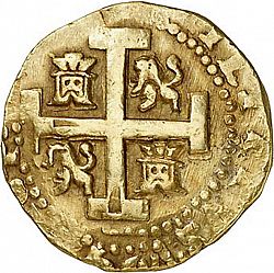 Large Reverse for 8 Escudos 1728 coin