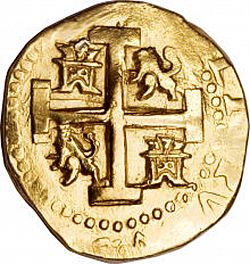 Large Reverse for 8 Escudos 1730 coin