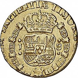 Large Reverse for 8 Escudos 1735 coin