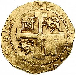 Large Reverse for 8 Escudos 1737 coin