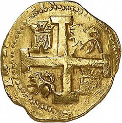 Large Reverse for 8 Escudos 1741 coin