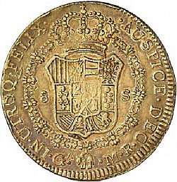 Large Reverse for 8 Escudos 1813 coin