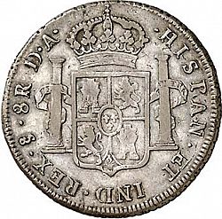 Large Reverse for 8 Reales 1782 coin