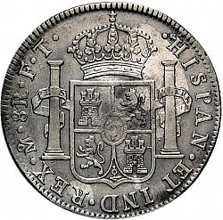 Large Reverse for 8 Reales 1803 coin