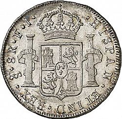 Large Reverse for 8 Reales 1804 coin
