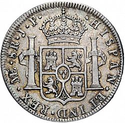 Large Reverse for 8 Reales 1805 coin