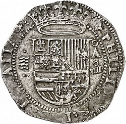 Large Obverse for 8 Reales ND/A coin