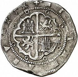 Large Reverse for 8 Reales ND/A coin