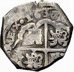 Large Reverse for 8 Reales 1637 coin