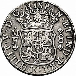 Large Obverse for 8 Reales 1746 coin