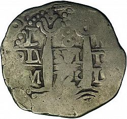 Large Obverse for 8 Reales 1725 coin
