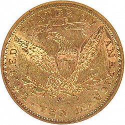10 dollar 1905 Large Obverse coin