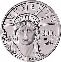 Bullion 2001 Large Obverse coin