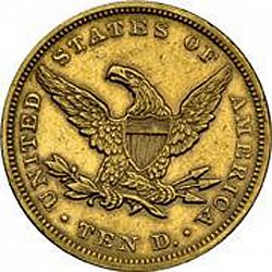 10 dollar 1864 Large Reverse coin