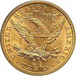 10 dollar 1897 Large Reverse coin