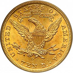 10 dollar 1904 Large Reverse coin