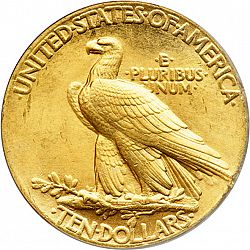 10 dollar 1907 Large Reverse coin