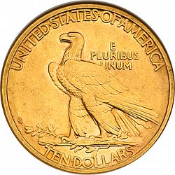 10 dollar 1908 Large Reverse coin