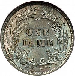 dime 1900 Large Reverse coin