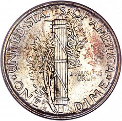 dime 1919 Large Reverse coin