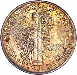 dime 1920 Large Reverse coin