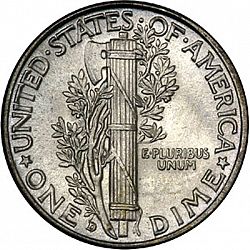 dime 1934 Large Reverse coin