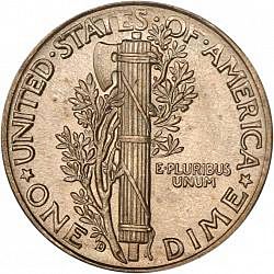 dime 1935 Large Reverse coin