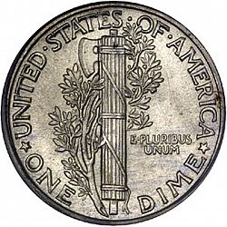 dime 1936 Large Reverse coin