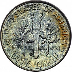 dime 1949 Large Reverse coin