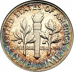 dime 1955 Large Reverse coin