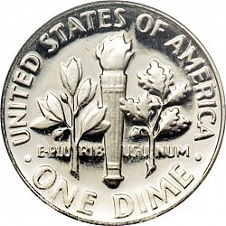 dime 1967 Large Reverse coin