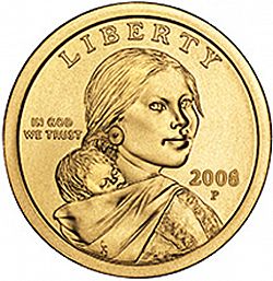 1 dollar 2008 Large Obverse coin