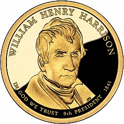 1 dollar 2009 Large Obverse coin