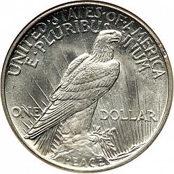 1 dollar 1921 Large Reverse coin