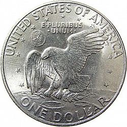 1 dollar 1972 Large Reverse coin