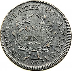 1 cent 1798 Large Reverse coin