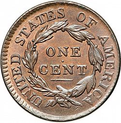 1 cent 1817 Large Reverse coin