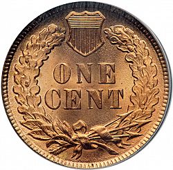1 cent 1895 Large Reverse coin