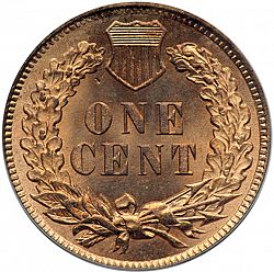 1 cent 1906 Large Reverse coin