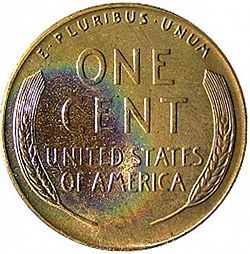 1 cent 1951 Large Reverse coin