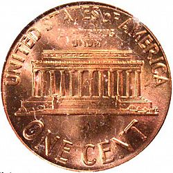 1 cent 1963 Large Reverse coin