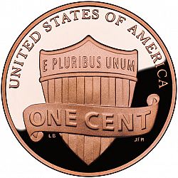 1 cent 2010 Large Reverse coin
