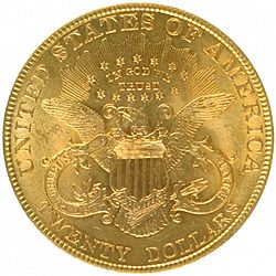 20 dollar 1895 Large Reverse coin