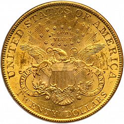 20 dollar 1900 Large Reverse coin
