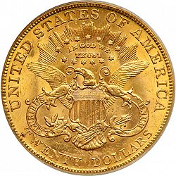 20 dollar 1901 Large Reverse coin
