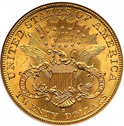 20 dollar 1904 Large Reverse coin
