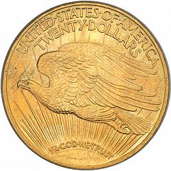 20 dollar 1913 Large Reverse coin