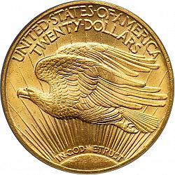 20 dollar 1922 Large Reverse coin